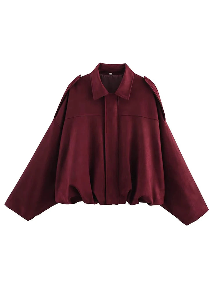 EmeraldSoirée™ Vintage Bomber Jacket