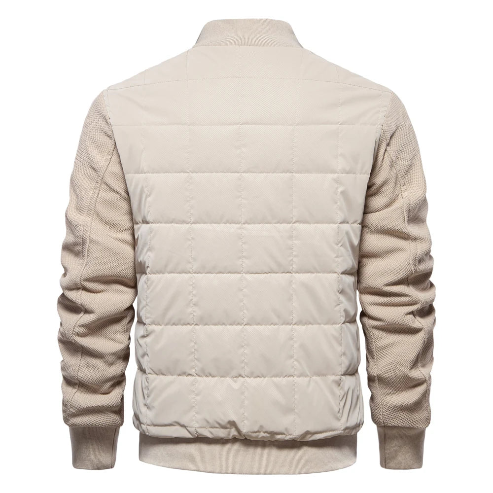 NordPlaid™ Men’s Winter Stand Collar Coat
