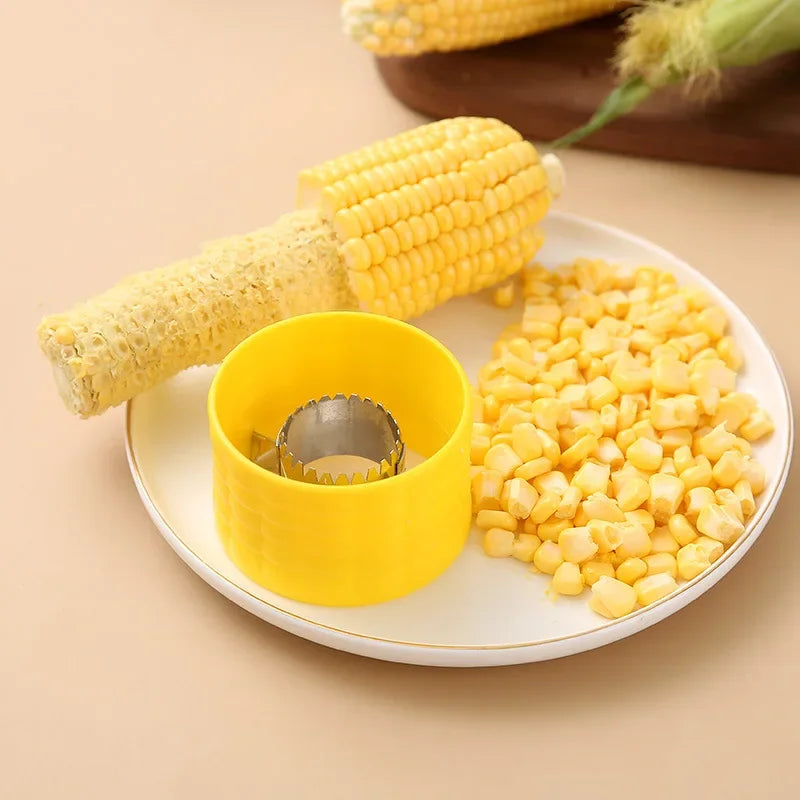 Rotary Corn Peeler – Stainless Steel Corn Kernel Separator Tool
