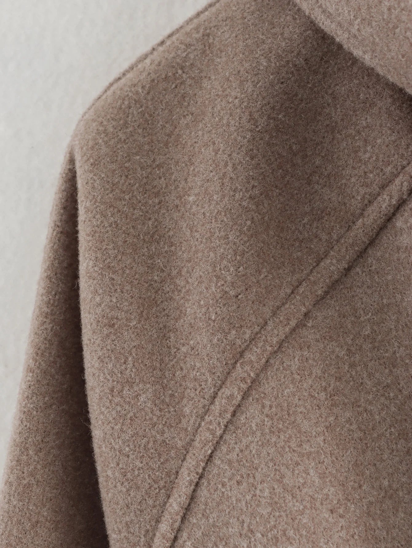 AmberTide™ Oversized Wool Jacket with Scarf