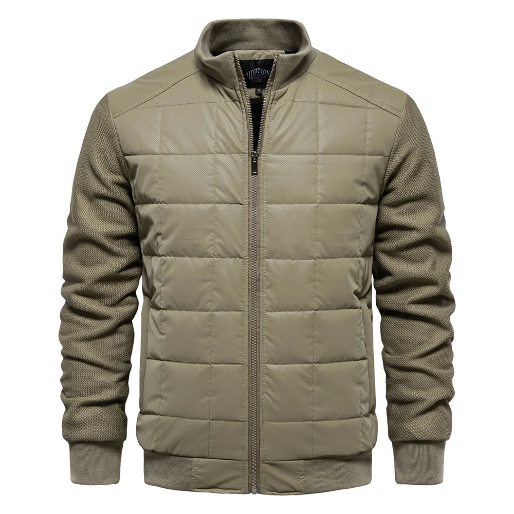 NordPlaid™ Men’s Winter Stand Collar Coat