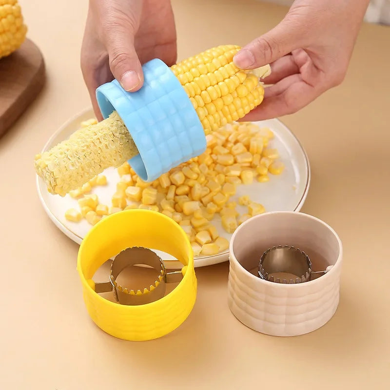 Rotary Corn Peeler – Stainless Steel Corn Kernel Separator Tool