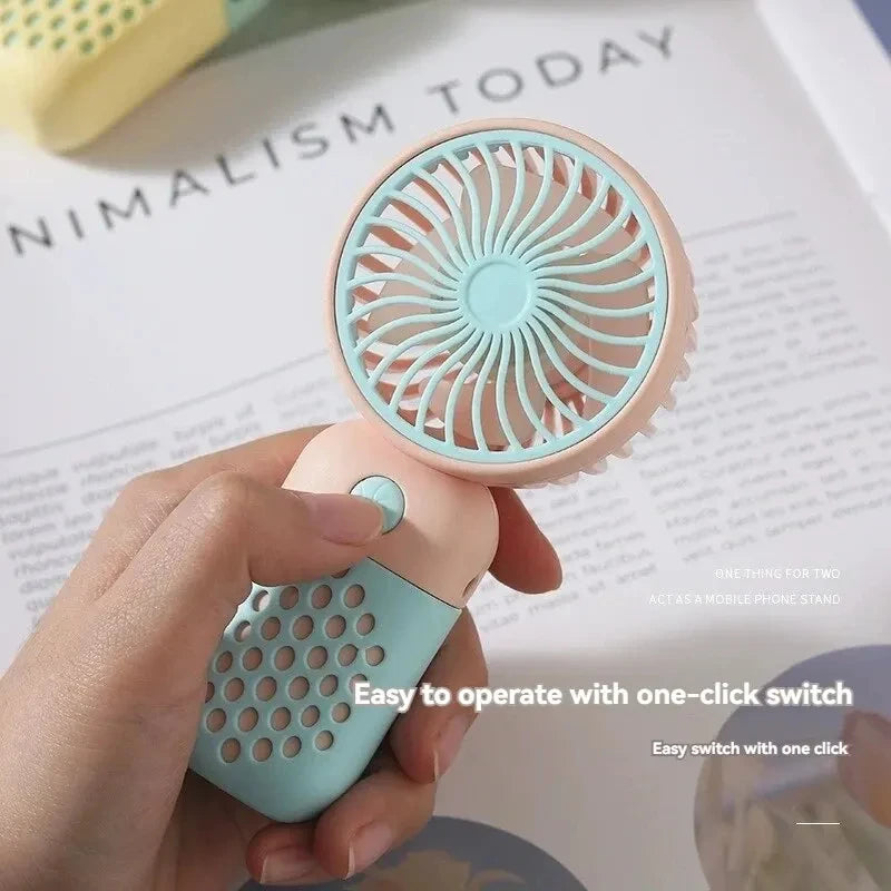 2025 New Handheld Charging Fan – Mini USB Pocket Breeze