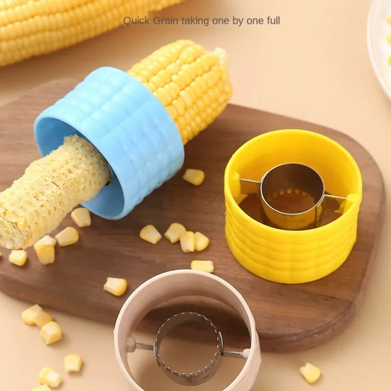 Rotary Corn Peeler – Stainless Steel Corn Kernel Separator Tool
