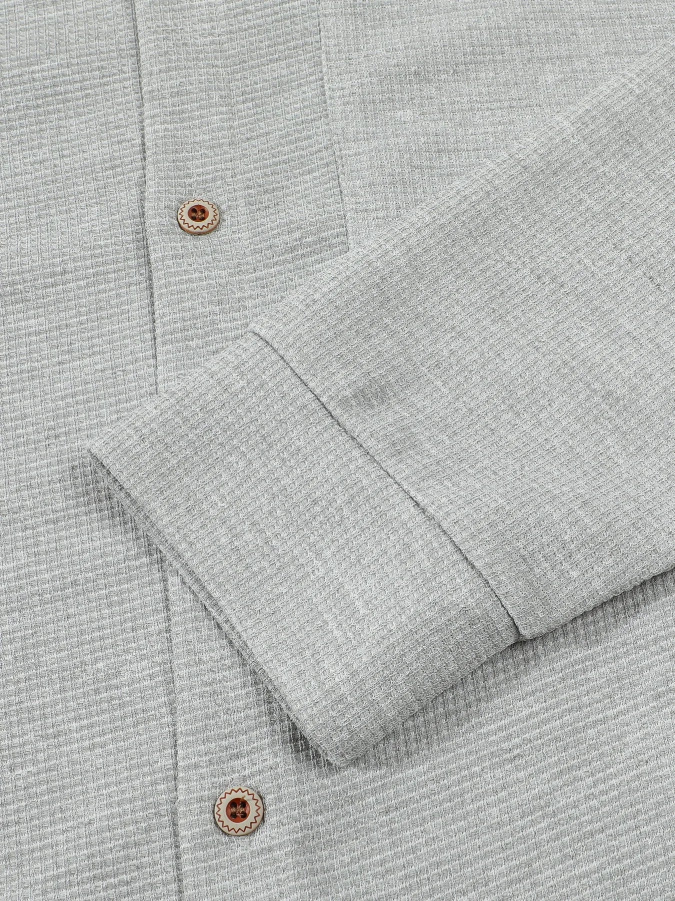 WaffleEdge™ Men’s Hooded Cardigan Coat