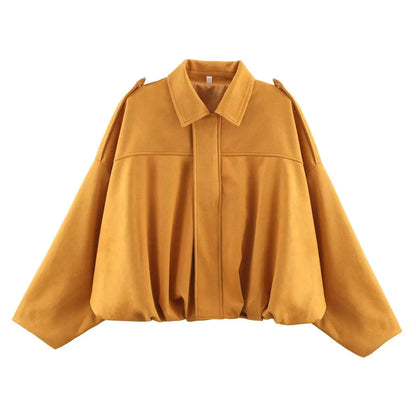 EmeraldSoirée™ Vintage Bomber Jacket