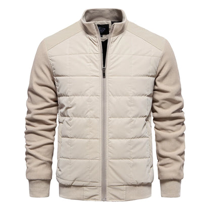 NordPlaid™ Men’s Winter Stand Collar Coat