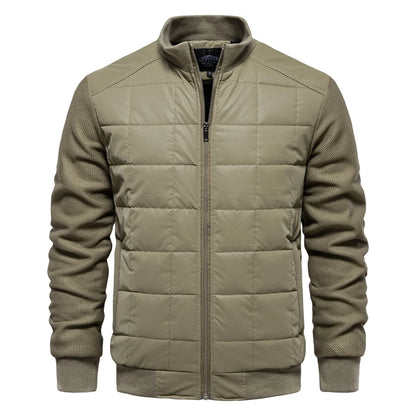NordPlaid™ Men’s Winter Stand Collar Coat