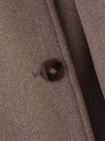 AmberTide™ Oversized Wool Jacket with Scarf