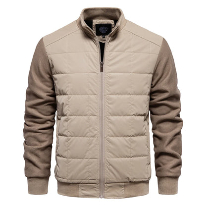 NordPlaid™ Men’s Winter Stand Collar Coat