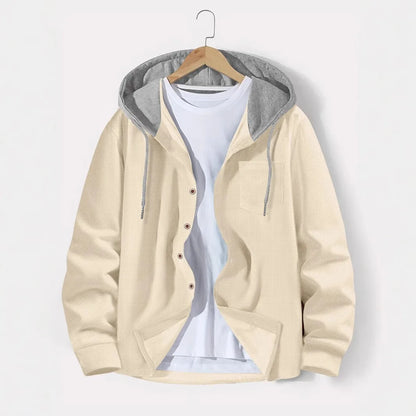 WaffleEdge™ Men’s Hooded Cardigan Coat