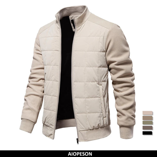 NordPlaid™ Men’s Winter Stand Collar Coat